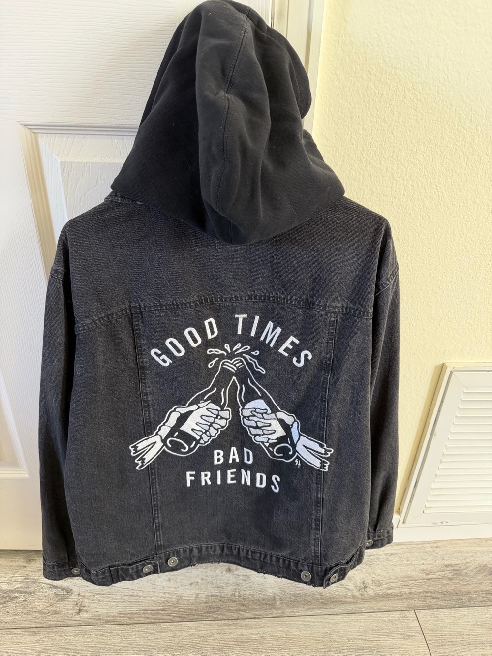 Sketchy Tank/Lurking Class Denim Jacket - Picture 2 of 4